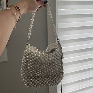 Zara pearl bag🥰